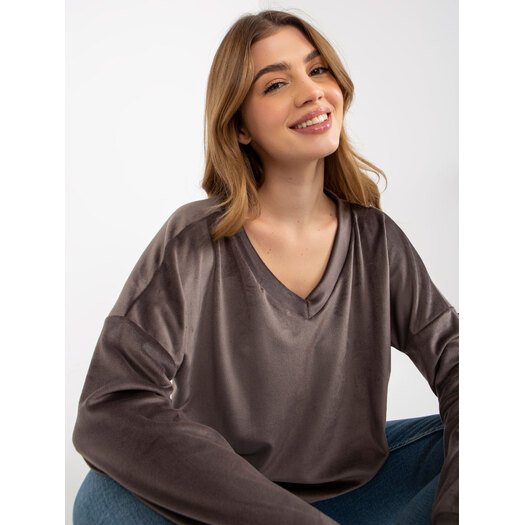 Bluza-RV-BL-8441.07P-ciemny szary