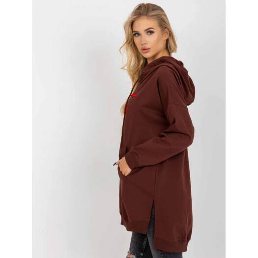 Bluza-VI-BL-335.25X-ciemny brązowy