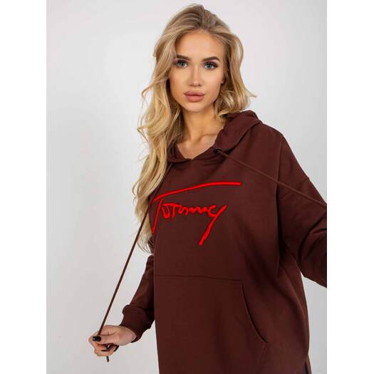 Bluza-VI-BL-335.25X-ciemny brązowy