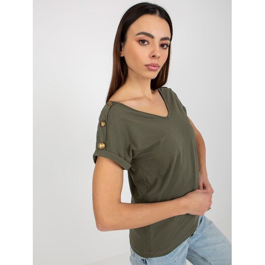 Bluzka-TW-BZ-BL-1006.56-ciemny khaki