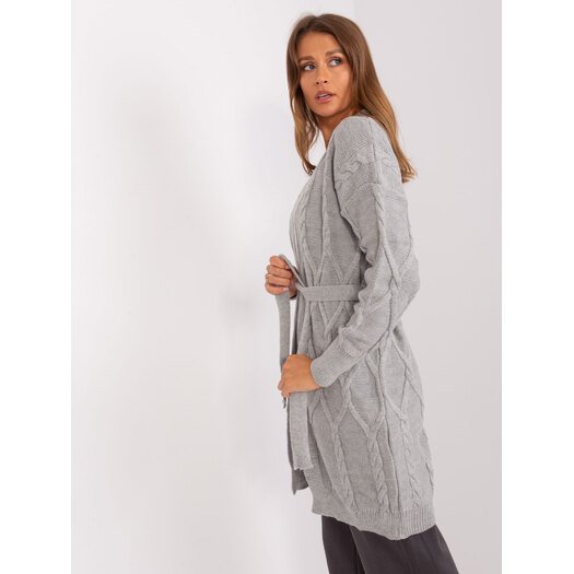 Cardigan-BA-SW-8009-1.84P-pilka