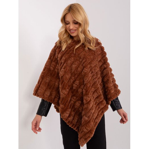 Poncho-AT-PN-2347.16-šviesiai ruda