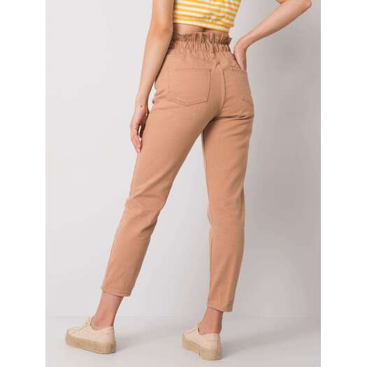 Spodnie jeans-336-SP-2141.32P-camelowy