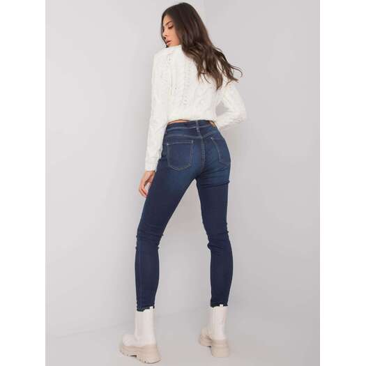 Spodnie jeans-D85035C62220D253-ciemny niebieski