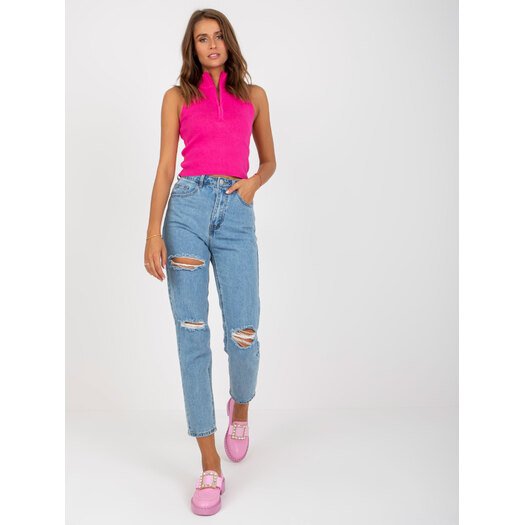 Spodnie jeans-EM-SP-RD1266.83-niebieski