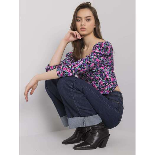 Spodnie jeans-MR-SP-1325.46P-ciemny niebieski