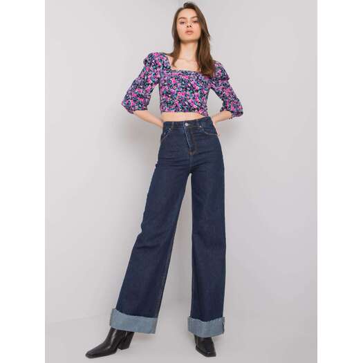 Spodnie jeans-MR-SP-1325.46P-ciemny niebieski