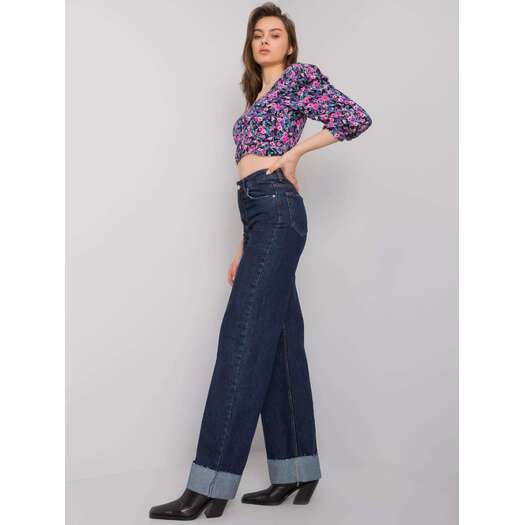 Spodnie jeans-MR-SP-1325.46P-ciemny niebieski