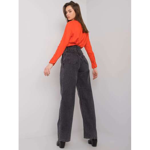 Spodnie jeans-MR-SP-306.23-ciemny szary