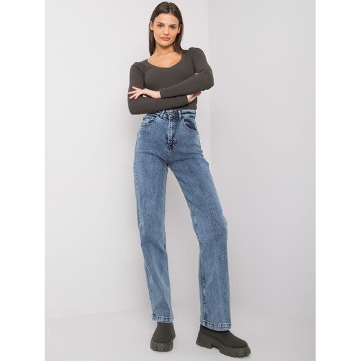 Spodnie jeans-MR-SP-351.72P-ciemny niebieski