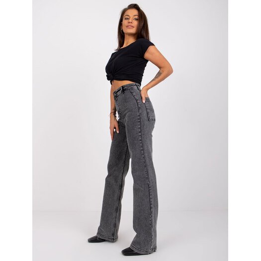 Spodnie jeans-MR-SP-354.50P-ciemny szary