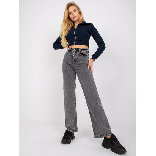 Spodnie jeans-MR-SP-357.04P-ciemny szary