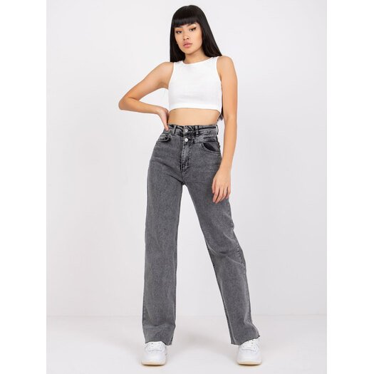 Spodnie jeans-MR-SP-358.58P-ciemny szary