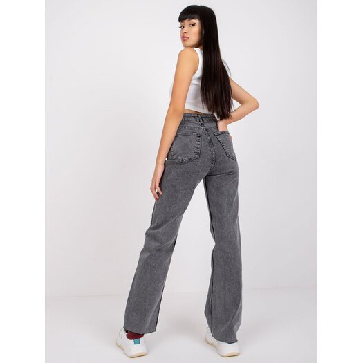 Spodnie jeans-MR-SP-358.58P-ciemny szary