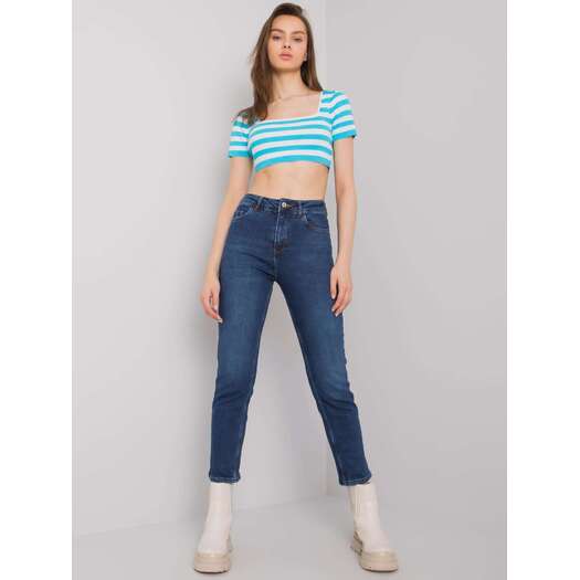 Spodnie jeans-MR-SP-5326.41-ciemny niebieski