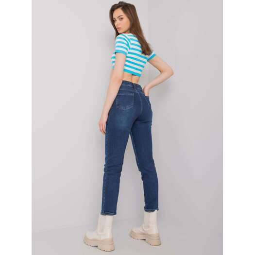 Spodnie jeans-MR-SP-5326.41-ciemny niebieski