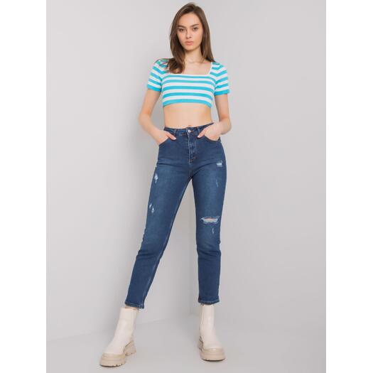 Spodnie jeans-MR-SP-5338.17-ciemny niebieski