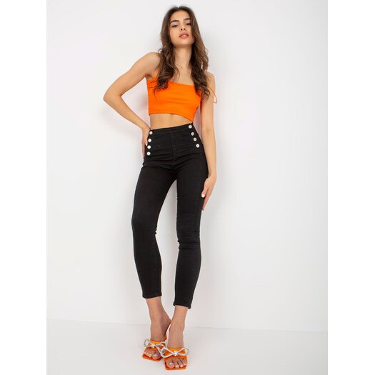 Spodnie jeans-NM-SP-M516.43P-czarny