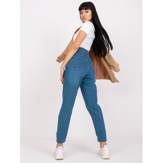 Spodnie jeans-RO-SP-PNT-4005.69-ciemny niebieski