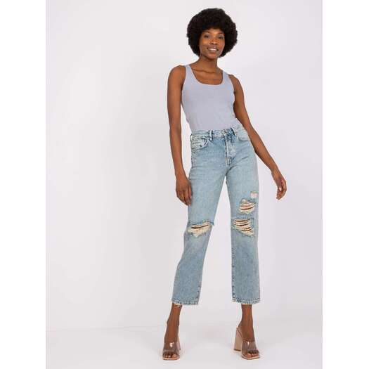 Spodnie jeans-RO-SP-PNT-N06.69P-jasny niebieski