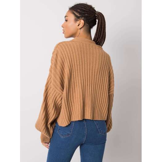 Sweter-269-SW-16506.33-camelowy