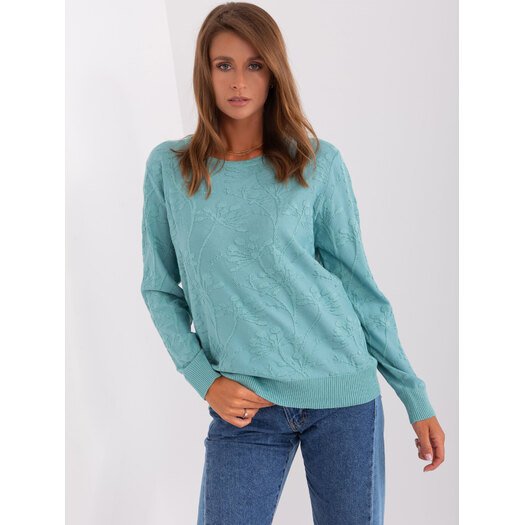 Sweter-AT-SW-2231.99P-mietowy