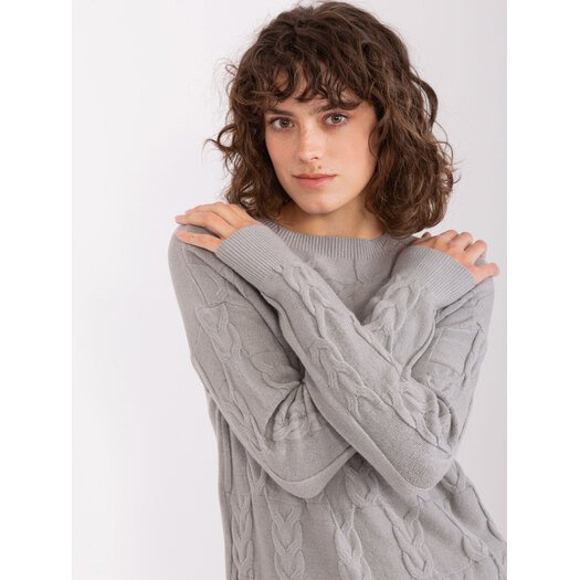 Sweter-AT-SW-2340.80-szary