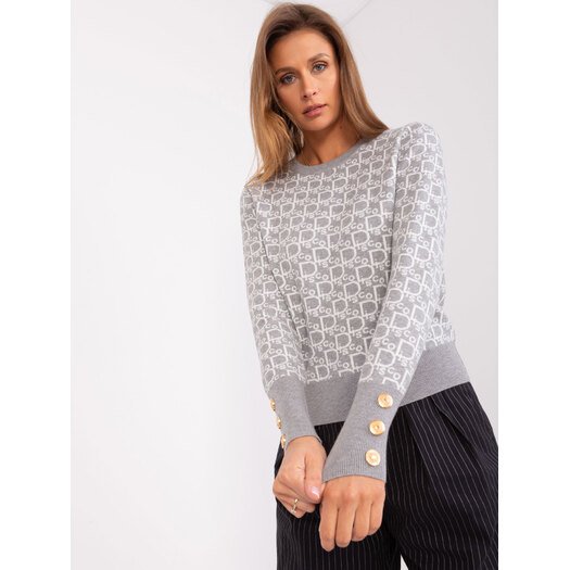 Sweter-AT-SW-2342.46P-szary