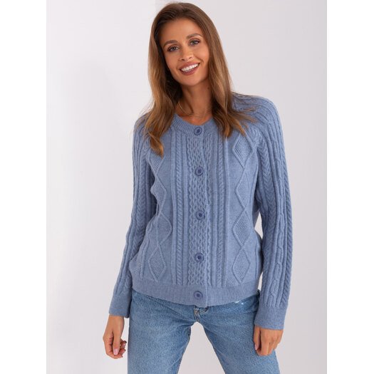 Sweter-AT-SW-2346-2.99P-szaro-niebieski