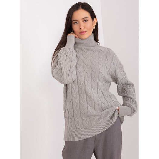 Sweter-AT-SW-2348.88-szary