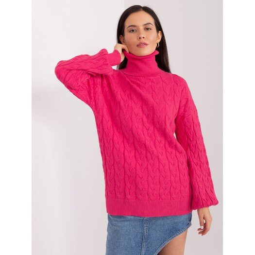 Sweter-AT-SW-2348.93-fuksjowy