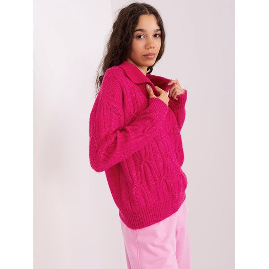 Sweter-AT-SW-2349-2.96-fuksjowy