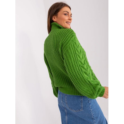 Sweter-AT-SW-2350.91P-zielony