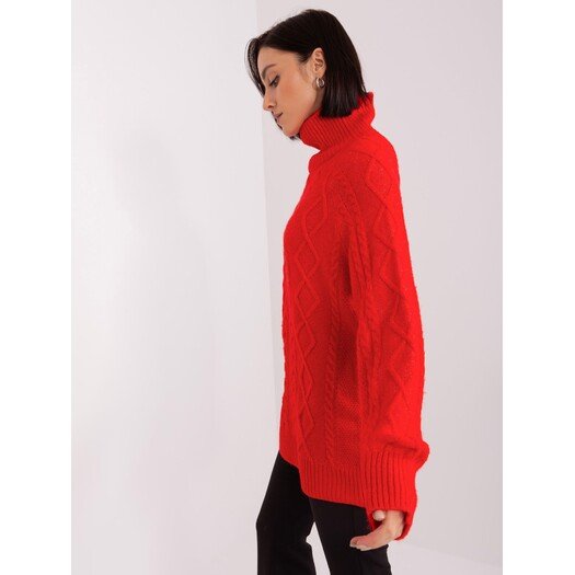 Sweter-AT-SW-2355-2.30X-czerwony