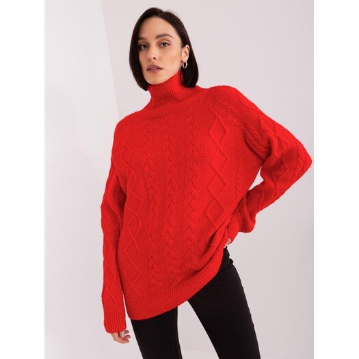 Sweter-AT-SW-2355-2.30X-czerwony