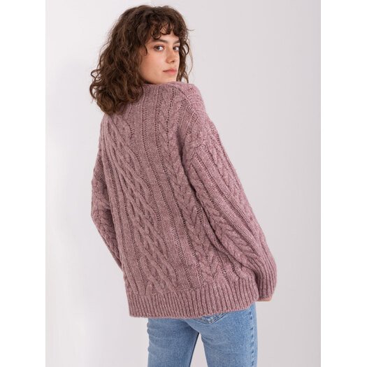 Sweter-AT-SW-2363-2.30-fioletowy