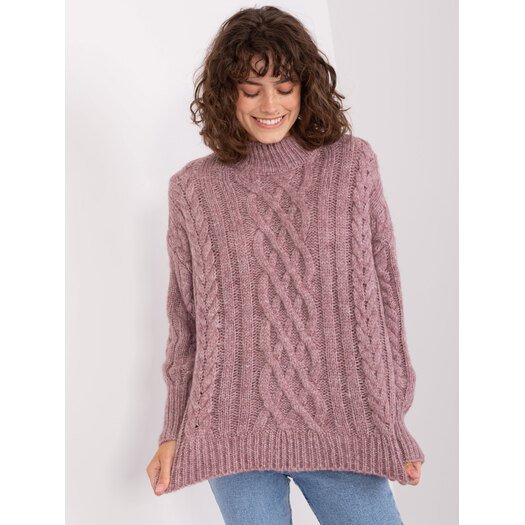 Sweter-AT-SW-2363-2.30-fioletowy