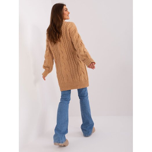 Sweter-AT-SW-2367-1.35P-camelowy