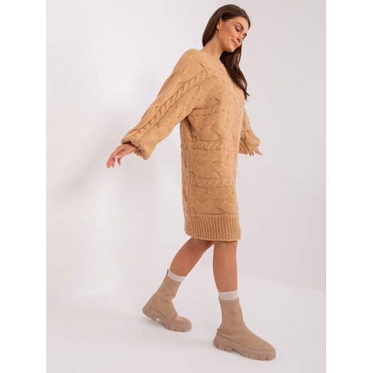 Sweter-AT-SW-2367.76P-camelowy