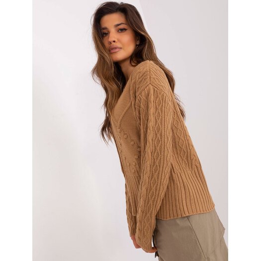 Sweter-BA-SW-0252.61P-camelowy