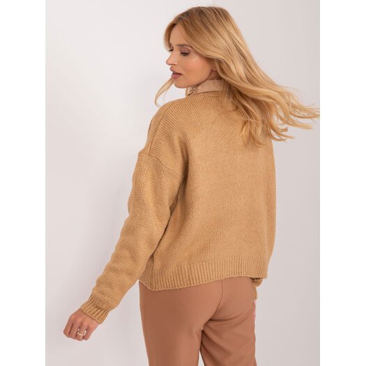 Sweter-BA-SW-0279.71P-camelowy