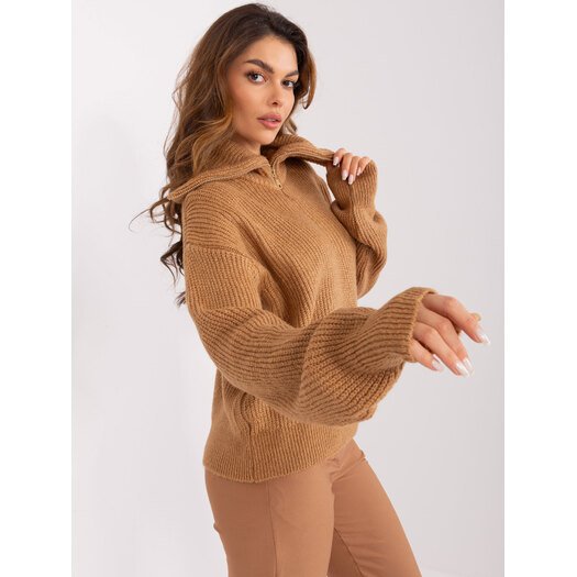 Sweter-BA-SW-0374.35P-camelowy