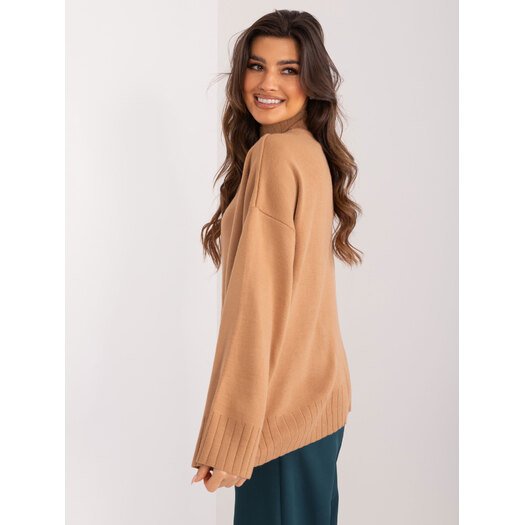 Sweter-BA-SW-14149.95-camelowy