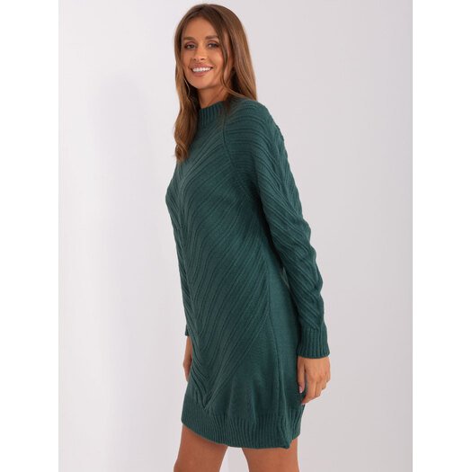 Sweter-BA-SW-8013.14P-ciemny zielony