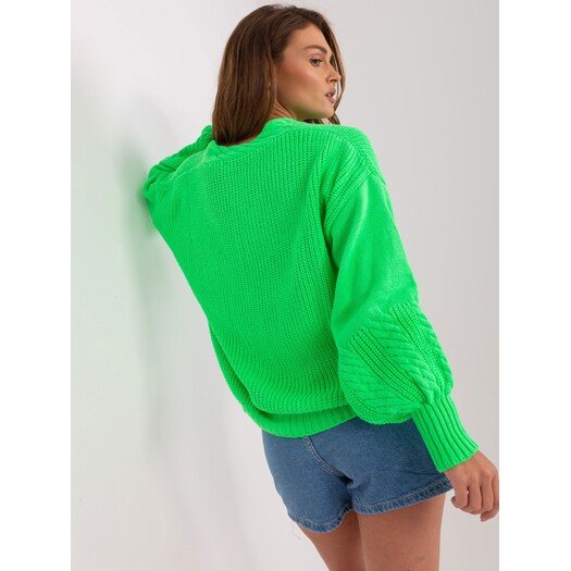 Sweter-BA-SW-8014.17P-fluo zielony