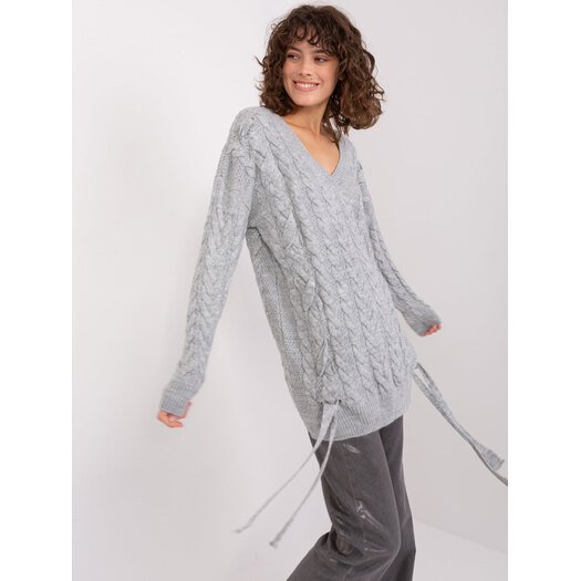 Sweter-BA-SW-8027.85P-szary