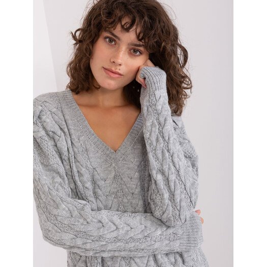 Sweter-BA-SW-8027.85P-szary