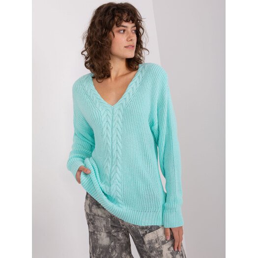 Sweter-BA-SW-8028.36P-mietowy