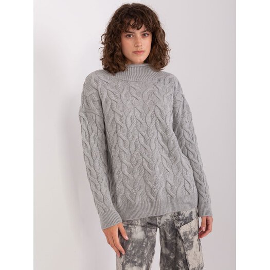 Sweter-BA-SW-8038.28P-szary