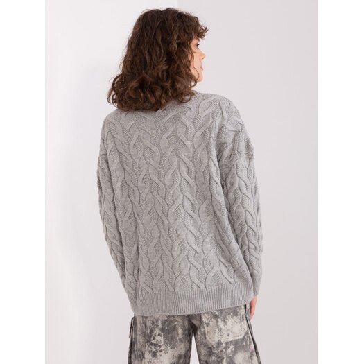 Sweter-BA-SW-8038.28P-szary